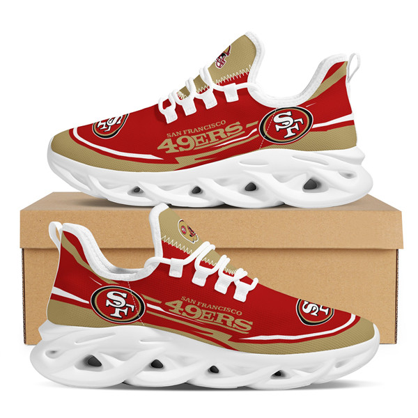 Men's San Francisco 49ers Flex Control Sneakers 0010 Men's San Francisco 49ers Flex Control Sneakers 0010
